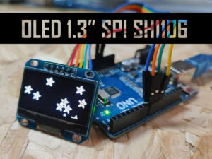 OLED 1.3″ SPI con Arduino UNO